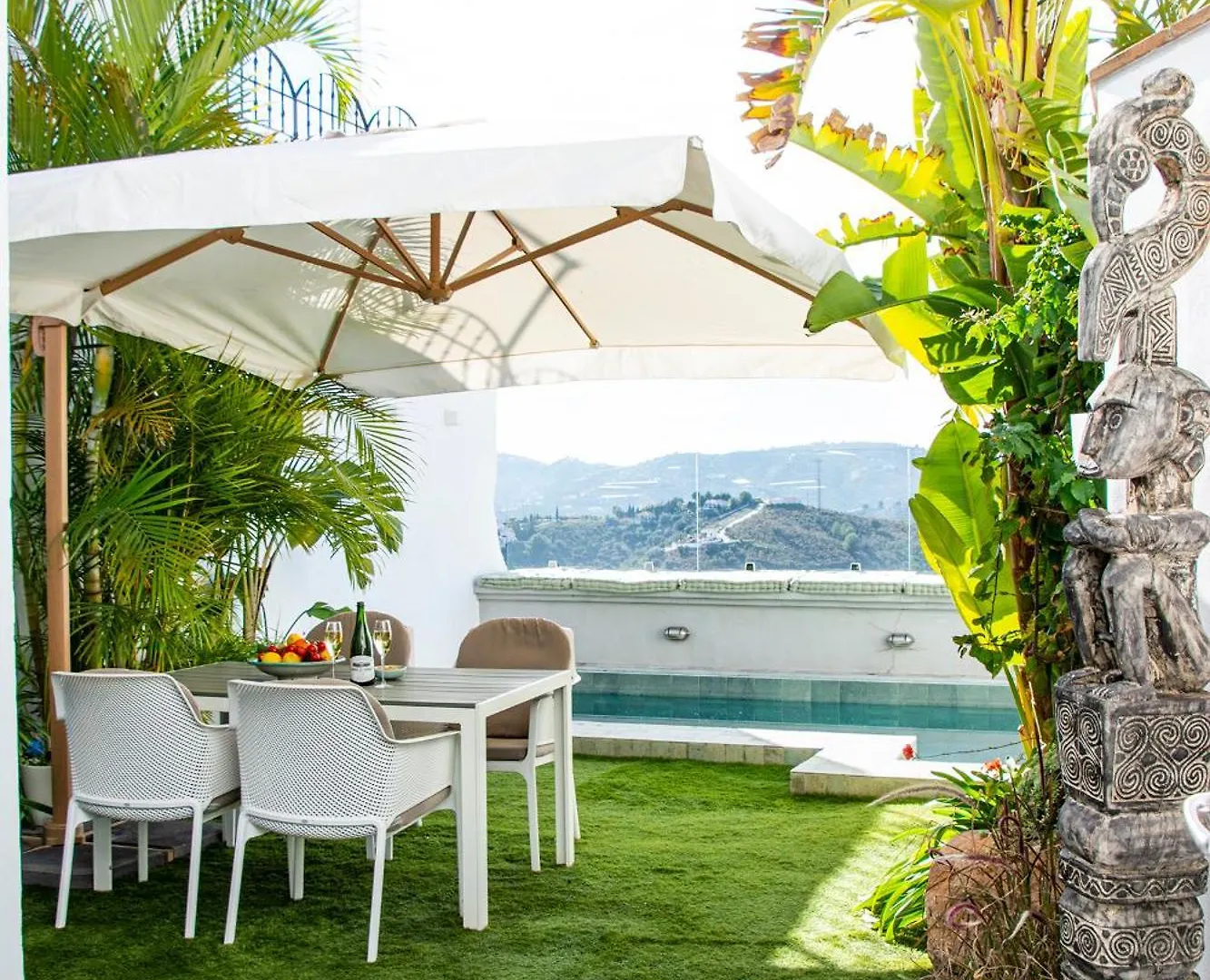 Luxury Center Townhouse In Frigiliana With Pool And Parking Hansonholiday Rentals